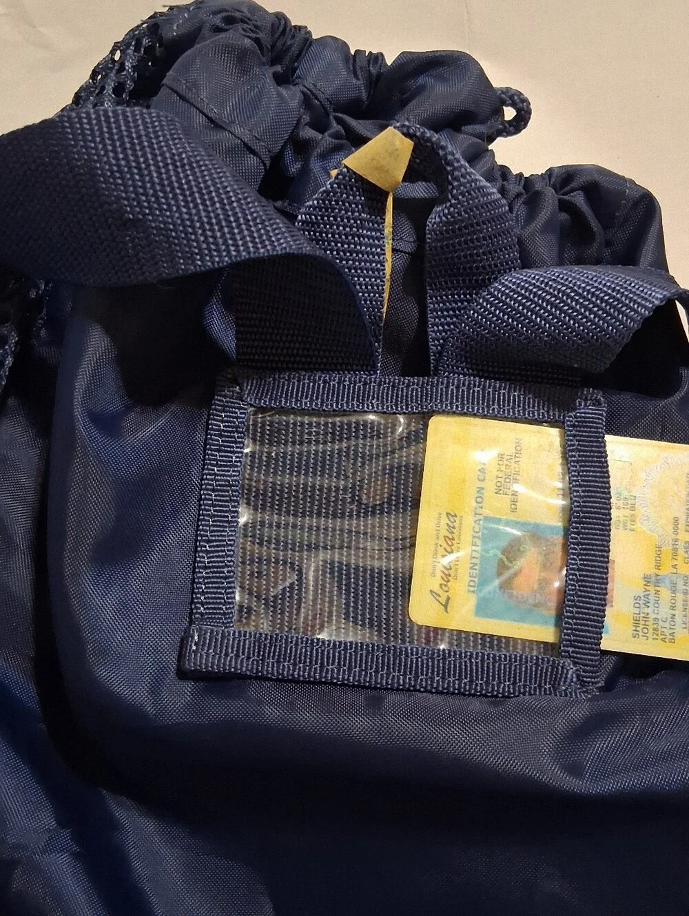 SPEEDO Ventalator Deluxe Mesh Drawstring Backpack NWT